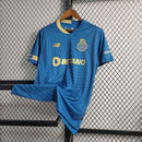 Camisa Porto Third 2023/24 - New Balace Torcedor Masculina - Azul/Dourada