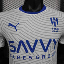 Camisa Al-Hilal Away 2024/25 - Puma Jogador Masculina - Branca/Azul