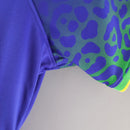 Camisa Seleção Brasil Away 2022 - Nike Torcedor Feminina - Azul/Verde