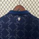 Camisa Manchester United Away 2024/25 - Adidas Torcedor Masculina - Azul