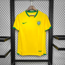 Camisa Seleção Brasil Home 2006/07 - Nike Retrô Masculina - Amarela/Verde