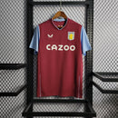 Camisa Aston Villa Home 2022/23 - Castore Torcedor Masculina - Bordo/Azul
