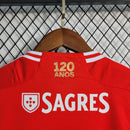 Kit Infantil Benfica Home 2023/24 - Adidas Torcedor - Vermelha/Branca
