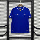 Camisa Cruzeiro Home 2015/16 - Penalty Retrô Masculina - Azul/Branca