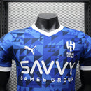 Camisa Al-Hilal Home 2024/25 - Puma Jogador Masculina - Azul/Branca