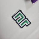Camisa Fiorentina Away 1984/85 - Nr Retrô Masculina - Branca/Roxa