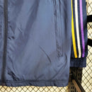 Jaqueta Corta Vento Real Madrid Adidas - Azul/Amarela