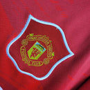 Camisa Manchester United Home 1994/96 - Umbro Retrô Masculina - Vermelha/Preta