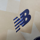 Kit Infantil Porto Away 2023/24 - New Balace Torcedor - Bege/Preta