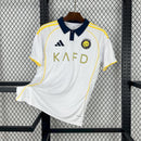 Camisa Al-Nassr 2025/26 - Adidas Torcedor Masculina - Branca/Amarela