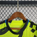 Kit Infantil Arsenal Away 2023/24 - Adidas Torcedor - Verde/Azul