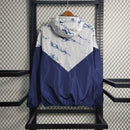 Jaqueta Corta Vento Seleção Itália Adidas - Azul/Branca
