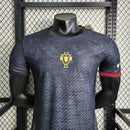 Camisa Seleção Portugal Edição Especial 2023/24 - Goat Jogador Masculina - Preta/Vermelha