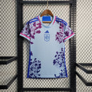 Camisa Seleção Espanha Home 2023/24 - Adidas Torcedor Feminina - Azul/Rosa