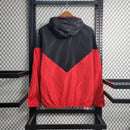 Jaqueta Corta Vento Flamengo Adidas - Vermelha/Preta