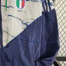 Jaqueta Corta Vento Seleção Itália Adidas - Azul/Branca