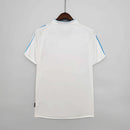 Camisa Olympique Marseille 2002/03 - Adidas Retrô Masculina - Branca/Azul