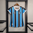 Camisa Grêmio Home 2023/24 - Umbro Torcedor Feminina - Azul/Preta