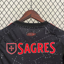 Camisa Benfica Away 2024/25 - Adidas Torcedor Masculina - Preta/Vermelha