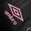 Camisa Fluminense Goleiro 2023/24 - Umbro Torcedor Masculina - Preta/Rosa