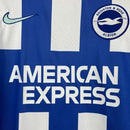 Camisa Brighton Home 2025/26 - Nike Torcedor Masculina - Azul/Branca