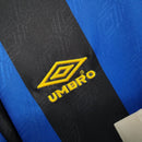 Camisa Inter de Milão 1995/96 - Umbro Retrô Masculina - Azul/Preta