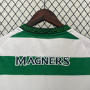 Camisa Celtics Home 2024/25 - Adidas Torcedor Masculina - Verde/Branca