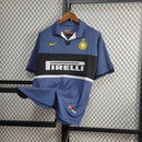 Camisa Inter de Milão 1998/99 - Nike Retrô Masculina - Azul/Preta