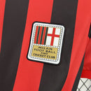 Camisa AC Milan Manga Longa Edição Especial 125 anos 2024/25 - Puma Torcedor Masculina - Vermelha/Preta