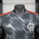 Camisa Flamengo Third 2024/25 - Adidas Jogador Masculina - Preta/Vermelha