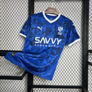 Camisa Al-Hilal Home 2024/25 - Puma Torcedor Masculina - Azul/Branca
