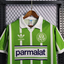 Camisa Palmeiras Home 1992/93 - Adidas Retrô Masculina - Verde/Branca