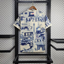 Camisa Seleção Japão Edição Tokyo 2024/25 - Adidas Torcedor Masculina - Branca/Azul