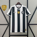 Camisa Botafogo Home 2024/25 - Reebok Torcedor Masculina - Preta/Branca