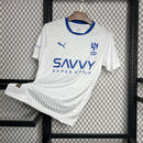 Camisa Al-Hilal Away 2024/25 - Puma Torcedor Masculina - Branca/Azul