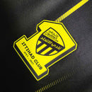 Camisa Al-Ittihad Third 2023/24 - Nike Torcedor Masculina - Preta/Amarela