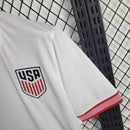 Camisa EUA Home 2024/25 - Nike Torcedor Masculina - Branca/Vermelha