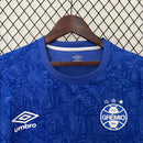 Camisa Grêmio Goleiro 2024/25 - Umbro Torcedor Masculina - Azul
