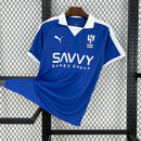 Camisa Al-Hilal Edição Comemorativa 2024/25 - Puma Torcedor Masculina - Azul/Branca