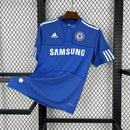 Camisa Chelsea Home 2009/10 - Adidas Retrô Masculina - Azul/Branca