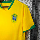 Camisa Seleção Brasil Home 2006/07 - Nike Retrô Masculina - Amarela/Verde