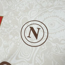 Camisa Napoli Away 2025/26 - EA7 Torcedor Masculina - Branca/Marrom