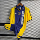 camisa-ajax-away-reserva-2-2000-01-adidas-retro-masculina-masculino-azul-amarela-amarelo-amstrdam-abnamro