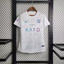 camisa-al-nassr-third-terceira-3-2023-24-nike-torcedor-feminina-branca-branco-azul-cr7-cristiano-ronaldo-arabia-saudita-aroya