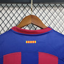 camisa-feminina-barcelona-barca-home-titular-1-2023-24-nike-torcedor-azul-vermelho-vermelha-spotify-fcb-messi-suarez-neymar- Lewandowski