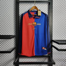 camisa-manga-longa-masculina-barcelona-barca-100-anos-nike-retro-azul-vermelho-vermelha-fcb-messi-neymar-iniesta
