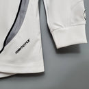 camisa-manga-longa-real-madrid-madri-home-titular-1-2006-07-adidas-retro-masculina-benq-siemens-branca-branco-roxa-roxo-cinza-cr7-beckham-robinho-roberto-carlos-raul