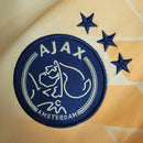 camisa-masculina-adidas-ajax-2023-24-torcedor-amarelo-amarela-preto-preta-ziggo-curaçao-giganet-gola-v