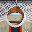 camisa-masculina-adidas-ajax-third-terceira-3-2023-24-torcedor-preta-preto-branco-branca-bege-amsterdam-ziggo