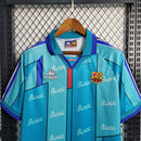 camisa-masculina-barcelona-barca-away-reserva-2-1995-97-kappa-retro-branca-branco-verde-azul-vermelha-vermelho-preto-preta-fcb-messi-neymar-ronaldo